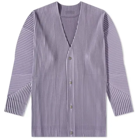 Pleated Cardigan