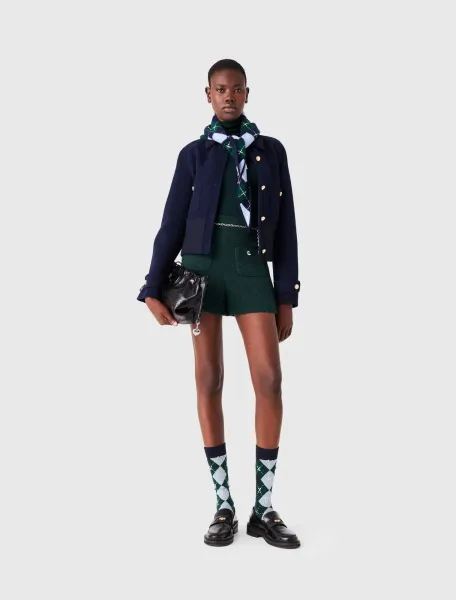 Tweed shorts