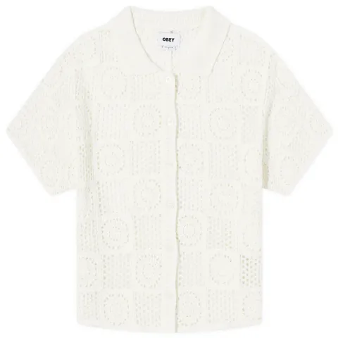 Agatha Crochet Knit Top