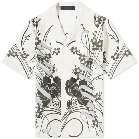 Floral Silk Vacation Shirt