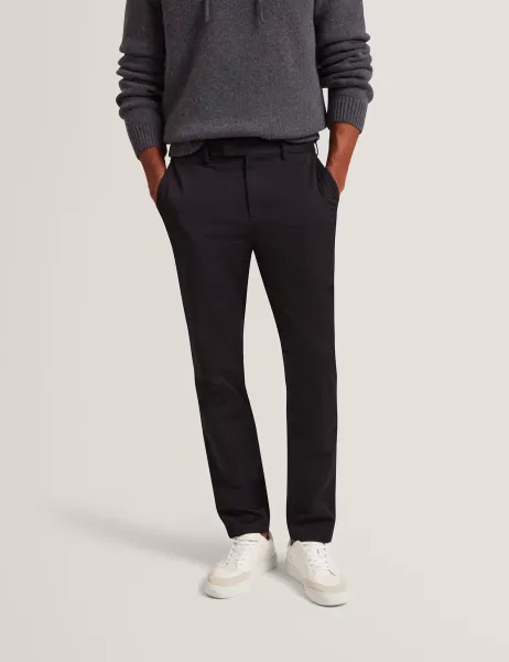 Ted Baker Regular Fit Chinos Black
