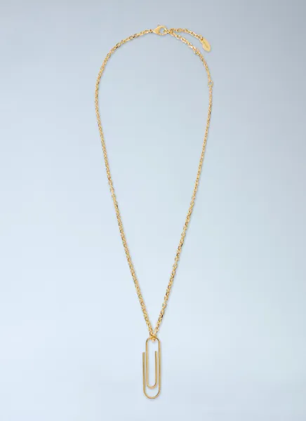 Off-White Paperclip Necklace