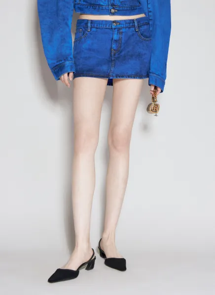 Foam Mini Skirt
