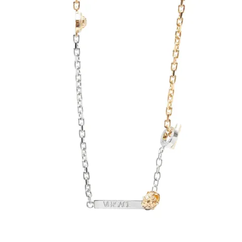 Small Medusa Medallion Chain Necklace