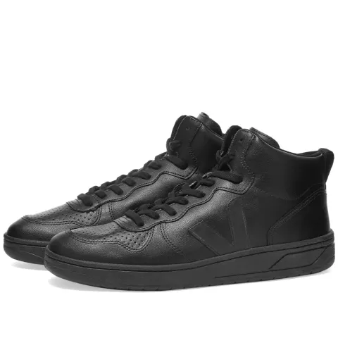 V-15 High Top Vegan Leather Sneaker