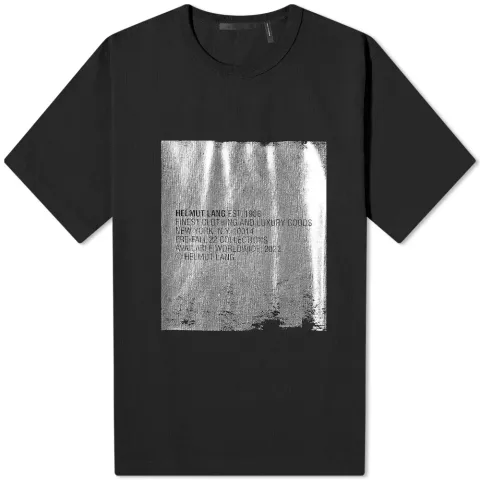Metallic Patch Logo T-Shirt