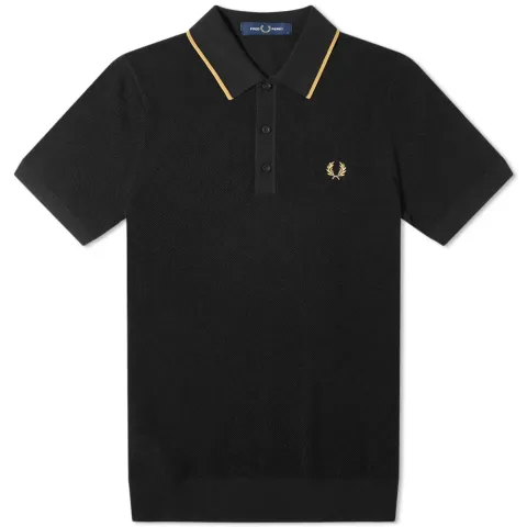 Knitted Twin Tipped Polo
