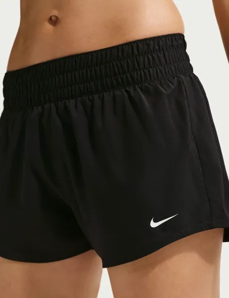Nike One Dri-FIT Brief-Lined Shorts Black