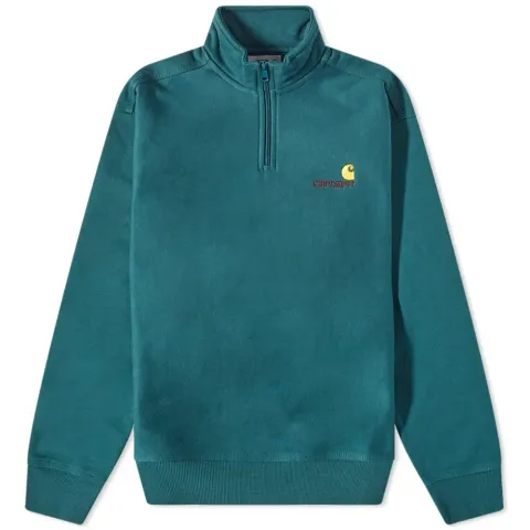 Half Zip American Script Sweat