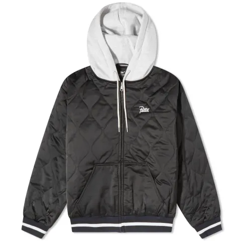 Hooded Bomber Jacket