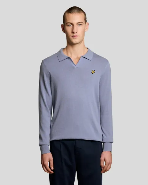 Lyle & Scott Cotton Polo-Collar Jumper