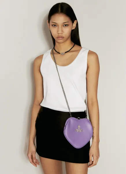 Belle Heart Frame Shoulder Bag