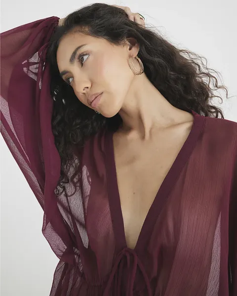 River Island Multirow Hoop Earrings