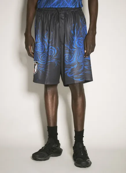 Logo Print Shorts