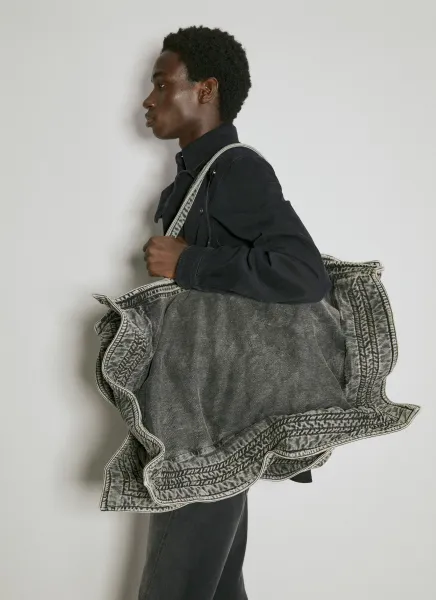 Maxy Wire Cabas Denim Bag