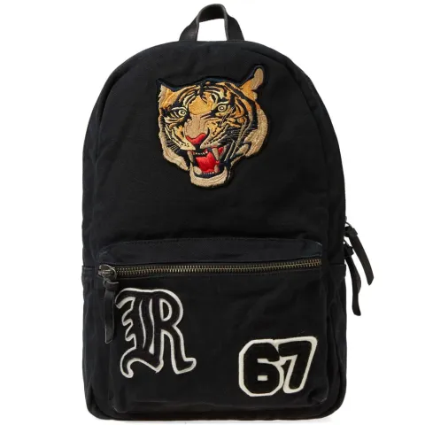 Tiger Embroidered Backpack