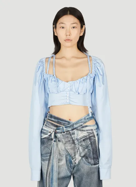 Dirndl Ruched Top