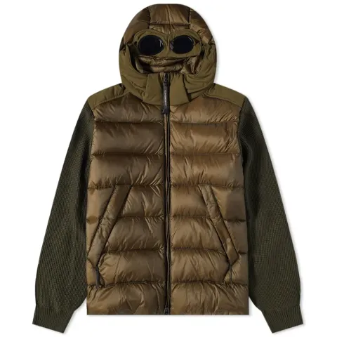 CP Company Down Front Knitted Jacket