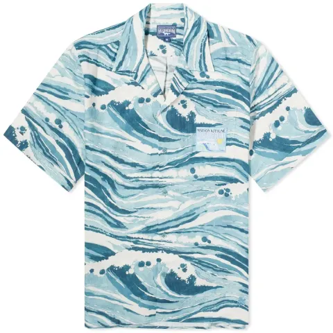 Maison Kitsuné x Vilebrequin Charli Short Sleeve Shirt