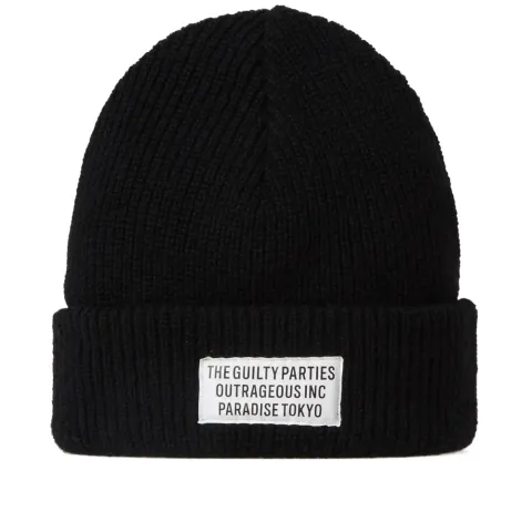 Plain Knit Watch Cap