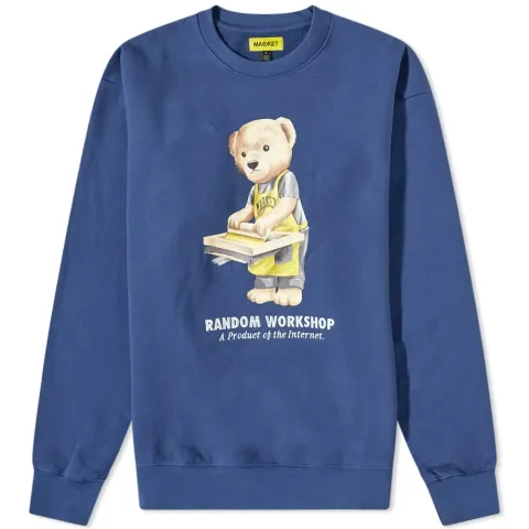 Random Workshop Bear Crew Sweat