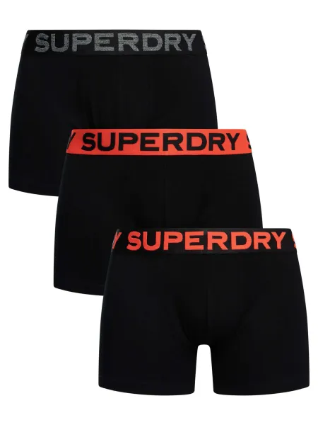 Superdry 3 Pack Organic Cotton Boxer Briefs