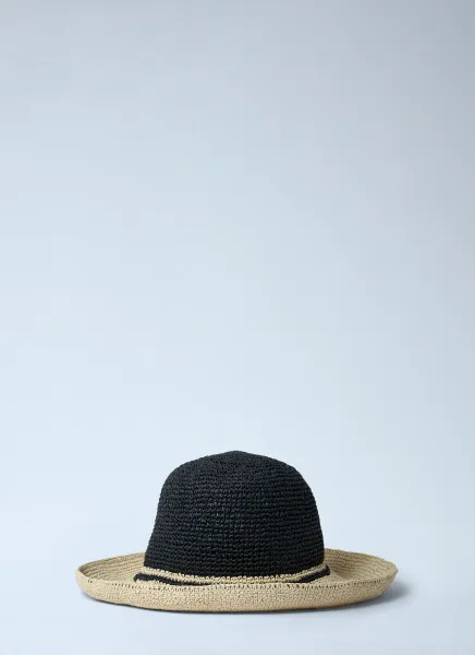 Straw Bucket Hat
