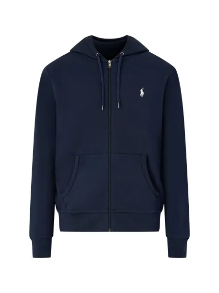 Polo Ralph Lauren Double Knit Zip Up Hoodie Aviator