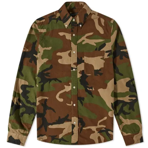 Button Down Camo Shirt