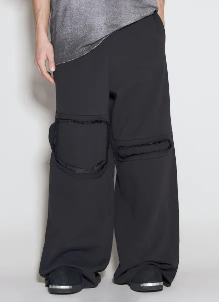 Distressed Track Pants