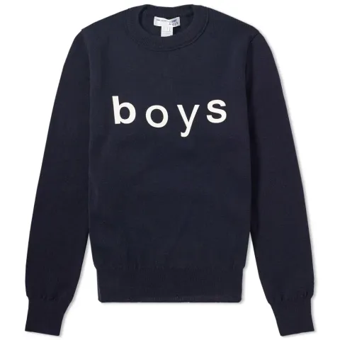 Comme des Garcons SHIRT BOYS Logo Crew Knit