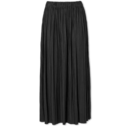 Pleated Midi Skirt