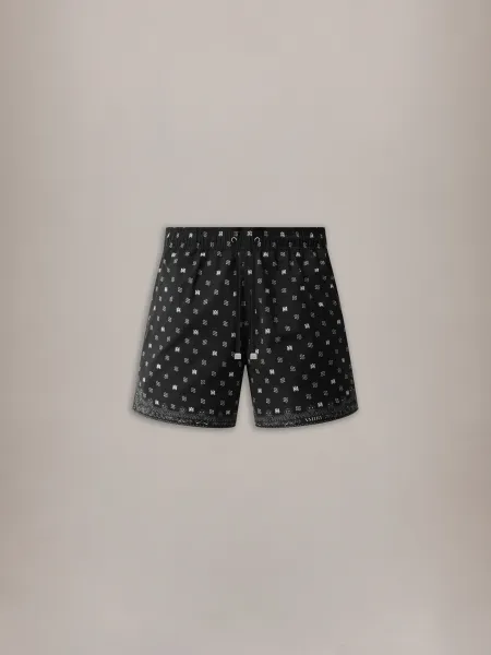 MA PAISLEY SWIM TRUNK - Black