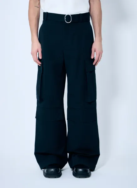 Belted Cargo Pants