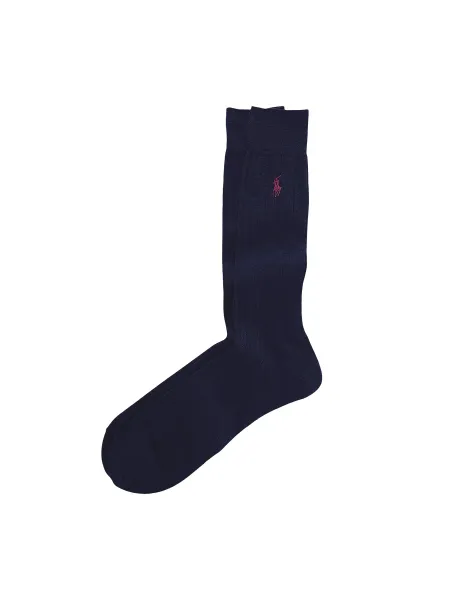 Polo Ralph Lauren 2 Pack Ribbed Crew Socks