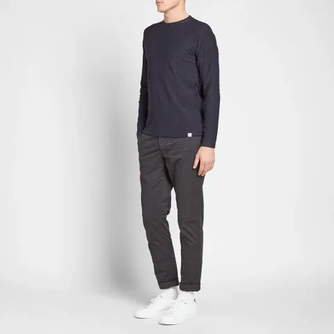 Long Sleeve Niels Towelling Tee
