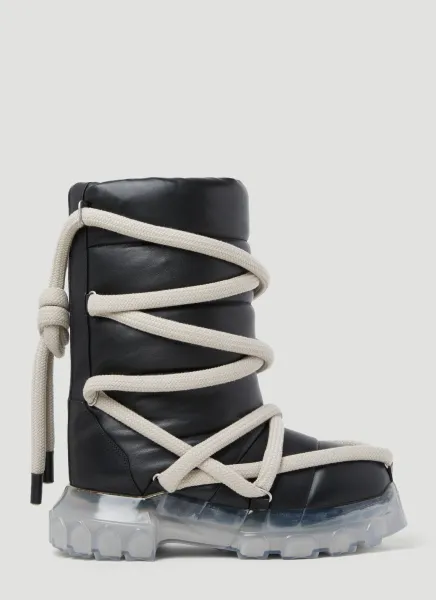 Lunar Tractor Padded Leather Boots
