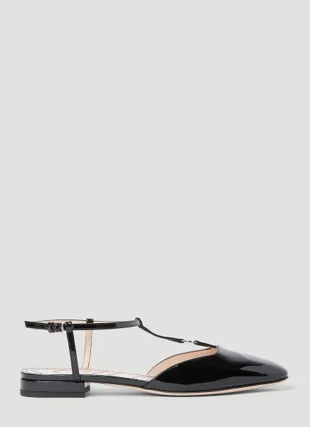 Double G Ballerina Flats