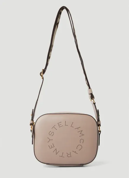 Perforated Small Camera Shoulder Bag