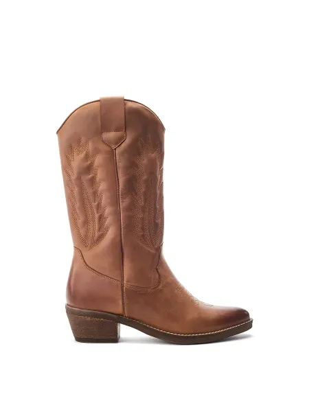 Moda In Pelle Oka Knee High Leather Boots