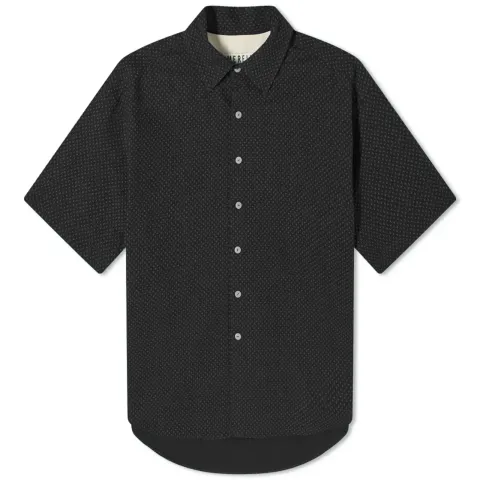 Sashiko Oversized Short Sleeve Shirt