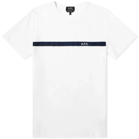 A.P.C. Yukata Band Logo Tee