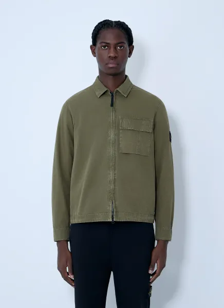 Logo Patch Overshirt