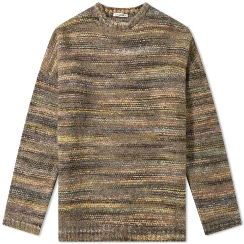Crew Neck Fair Isle Knit
