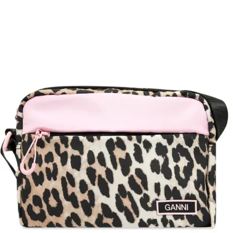 Leopard Print Cross Body Bag