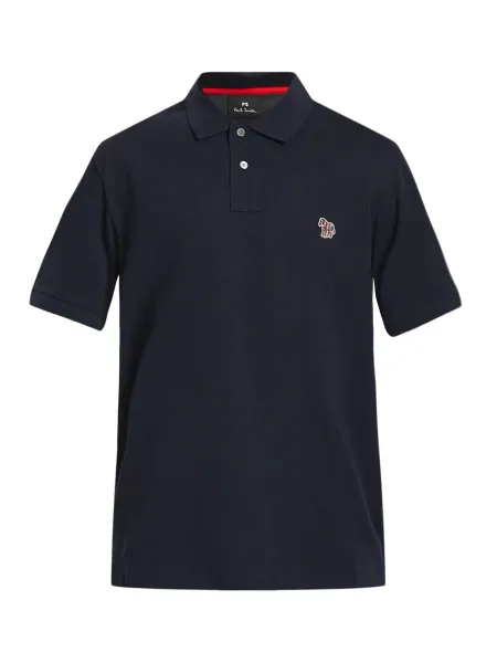 Mens Reg Fit Short Sleeve Polo Shirt Zebra