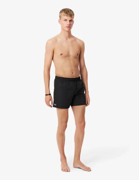 Lacoste Quick Dry Swim Trunks Black