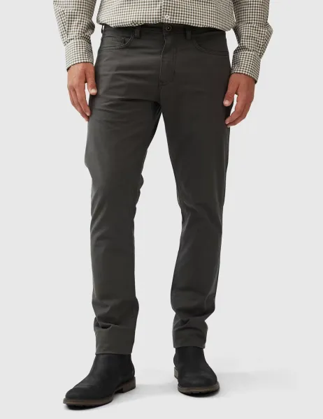 Rodd & Gunn 5 Pocket Jeans Charcoal