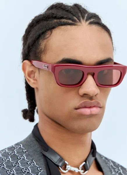 Rectangular Frame Sunglasses