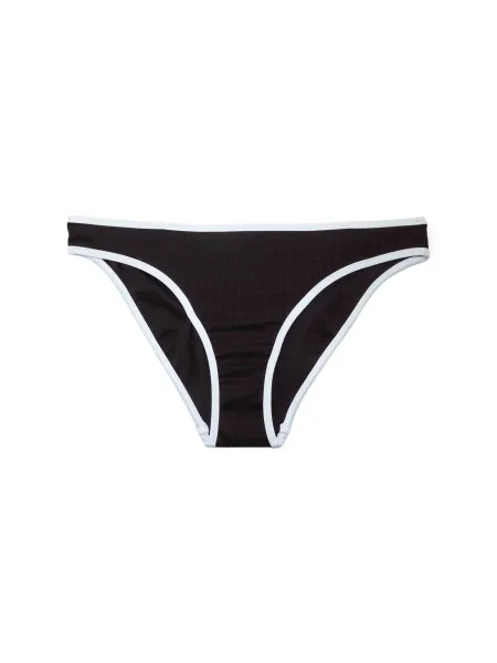 Seafolly Hipster Pant Black Solid Bikini Bottom